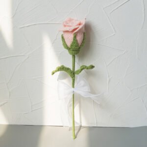 Multi-head Handmade Flower Flower Finished Flower Pink