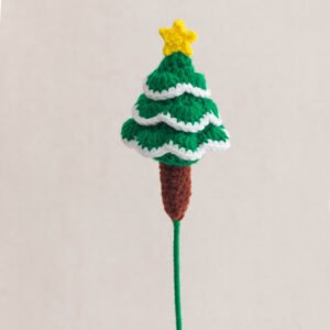 Handmade Flower-Christmas Series Decoration Dandelion Finished Products Christmas Tree