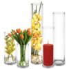 glass cylinder vases 5 inches diameter