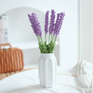 Handmade Flower-Lavender Finished
