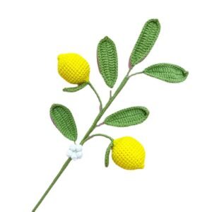 Handmade Flower-Lemon Finished