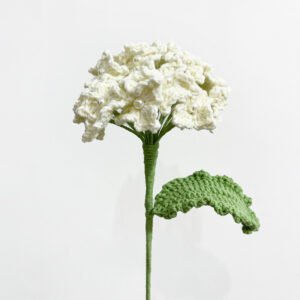 Head Handmade Flower Flower Finished Flower Hydrangea White