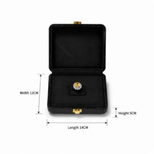 GM03-1 High-end leather jewelry box and ring